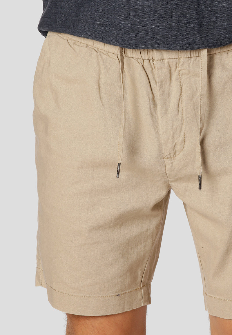 Clean Cut Copenhagen Barcelona cotton/linen shorts Shorts Khaki