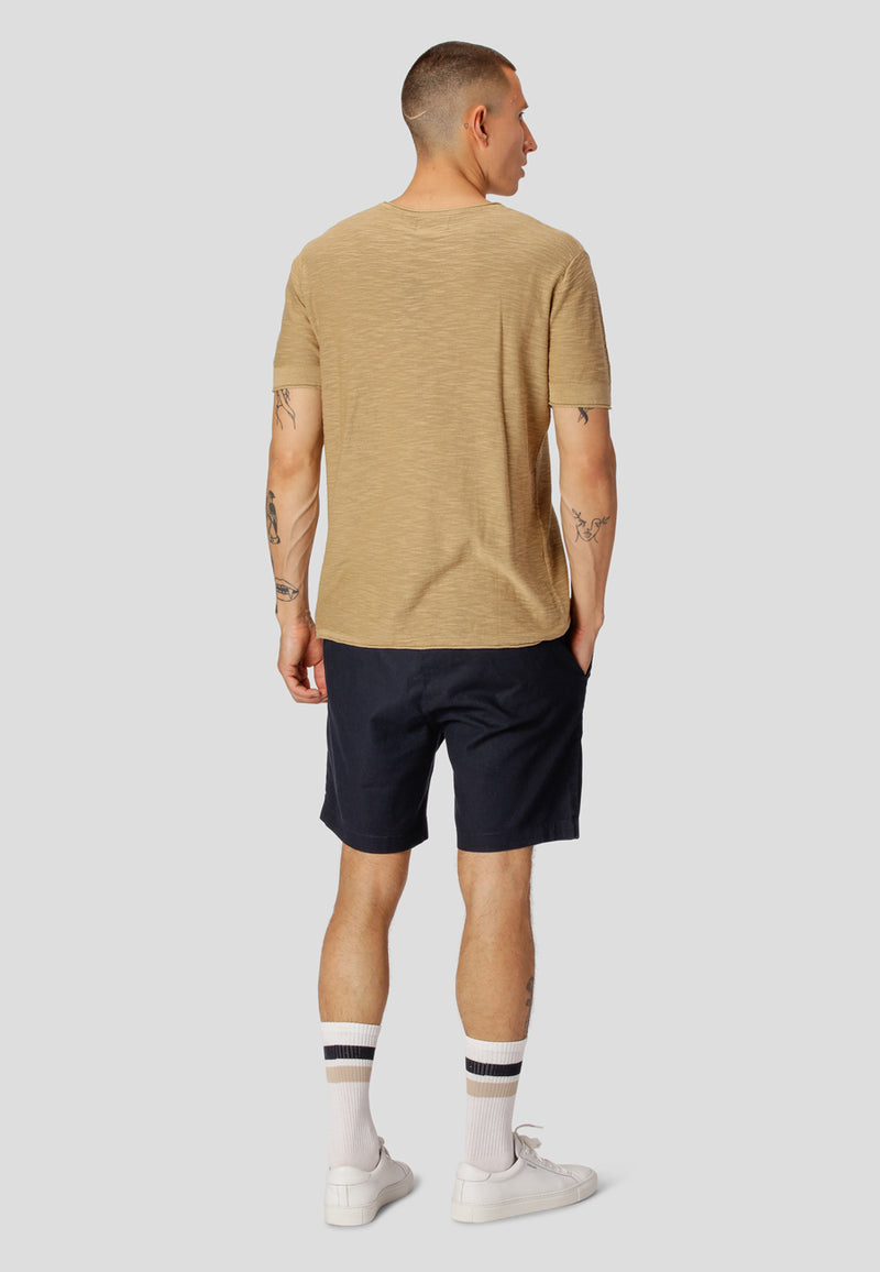 Clean Cut Copenhagen Barcelona cotton/linen shorts Shorts Navy