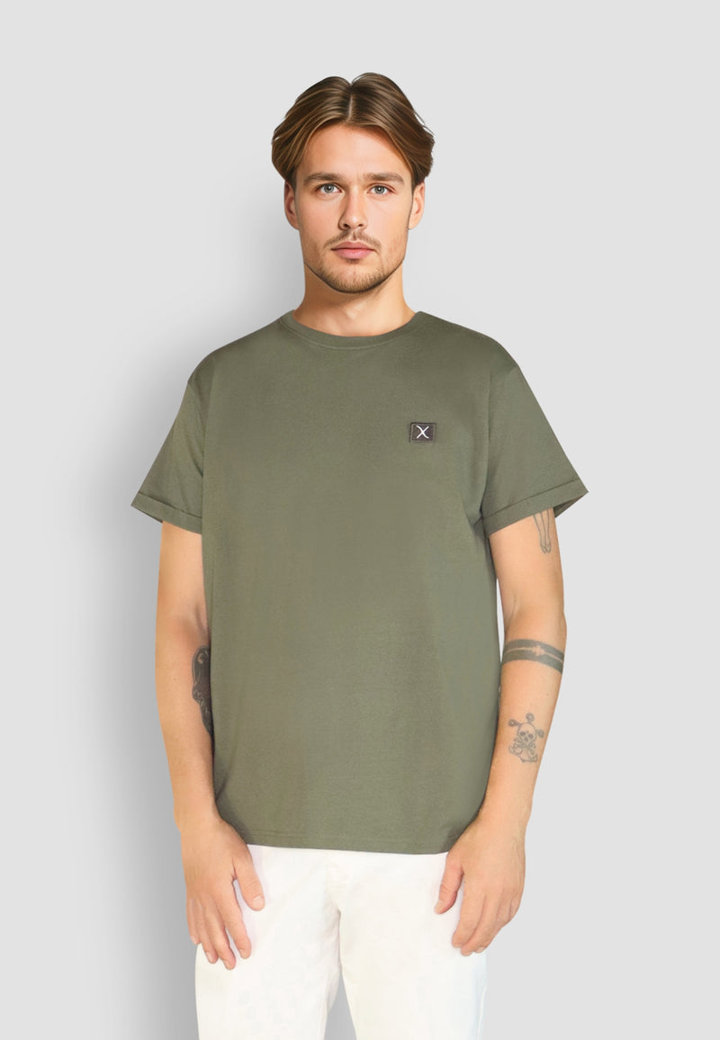 Clean Cut Copenhagen Basic Organic cotton t-shirt T-shirts S/S Army