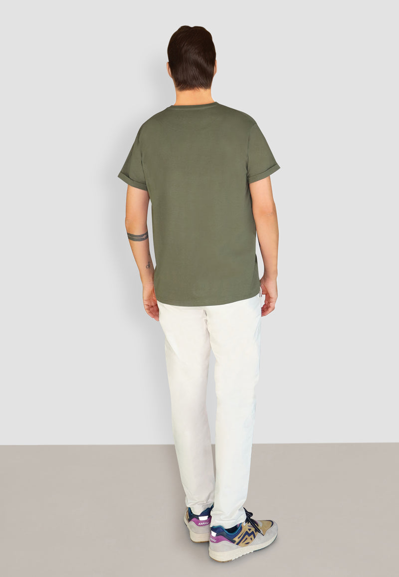 Clean Cut Copenhagen Basic Organic cotton t-shirt T-shirts S/S Army