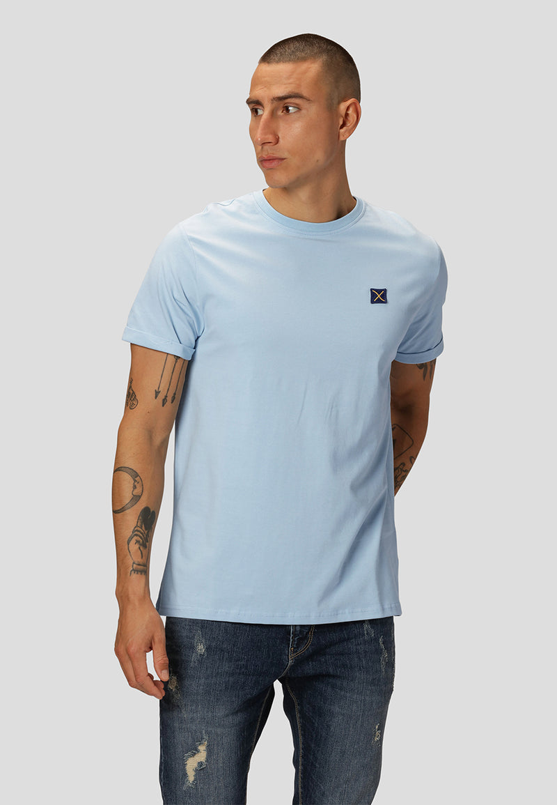 Clean Cut Copenhagen Basic Organic cotton t-shirt T-shirts S/S Light Blue