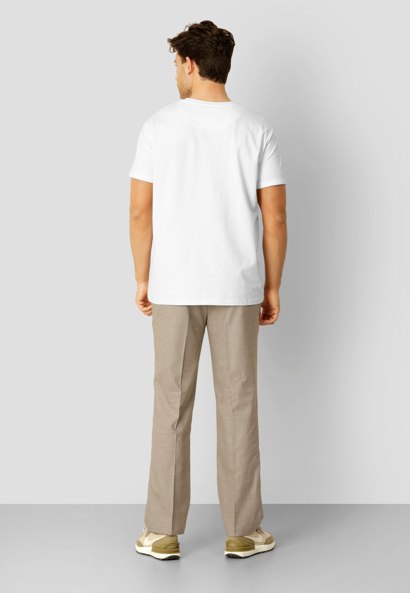 Clean Cut Copenhagen Basic Organic cotton t-shirt T-shirts S/S White