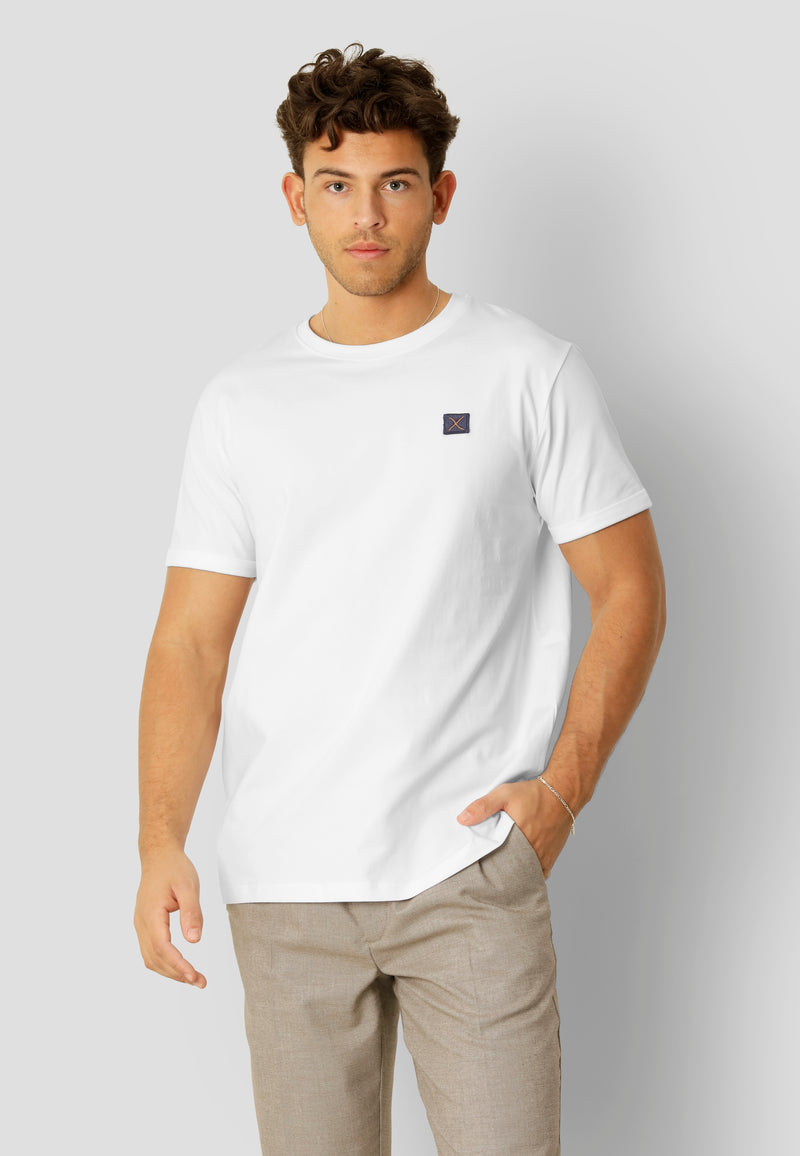 Clean Cut Copenhagen Basic Organic cotton t-shirt T-shirts S/S White