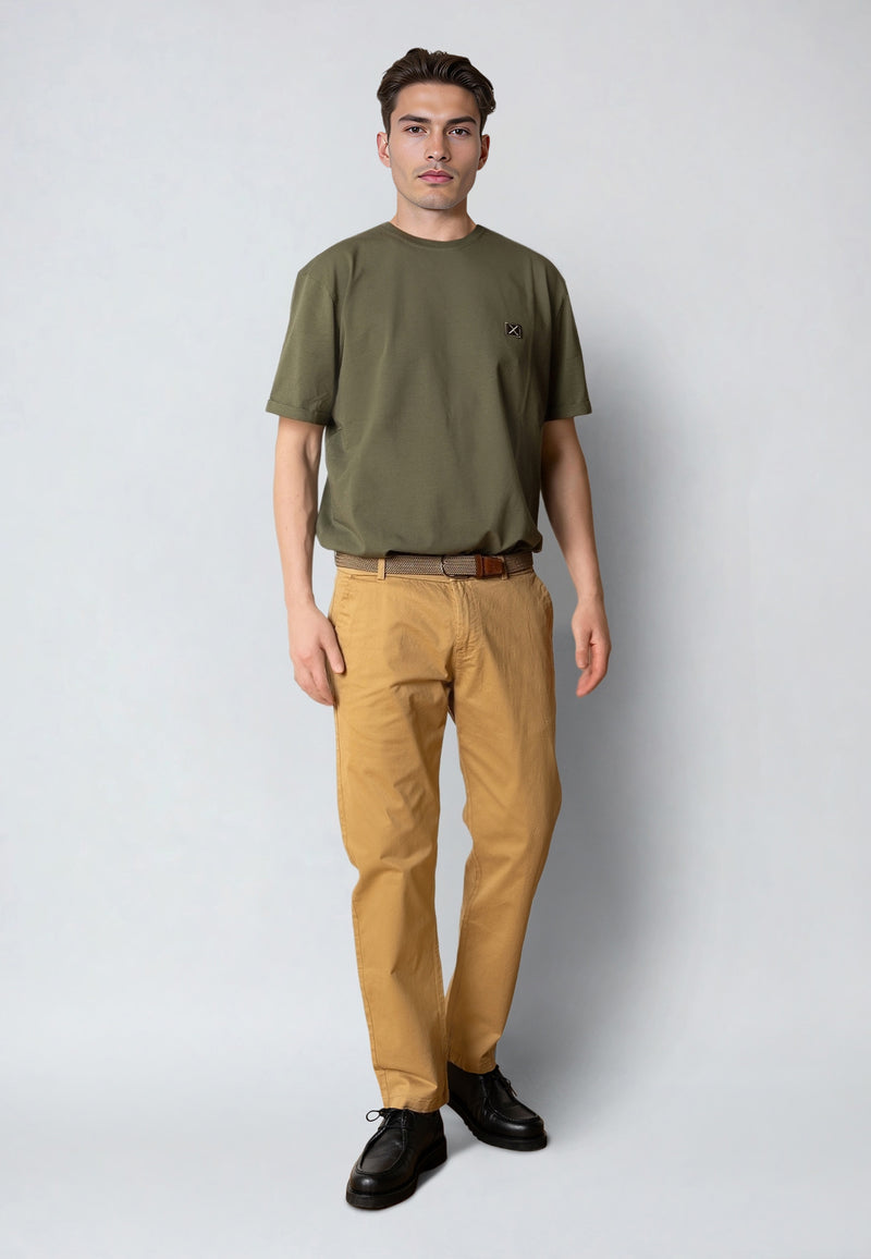 Clean Cut Copenhagen Basic organic cotton t-shirt T-shirts S/S Army