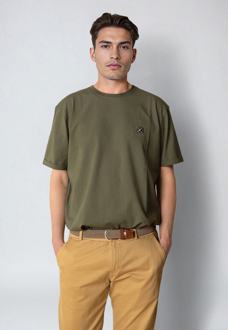 Clean Cut Copenhagen Basic organic cotton t-shirt T-shirts S/S Army