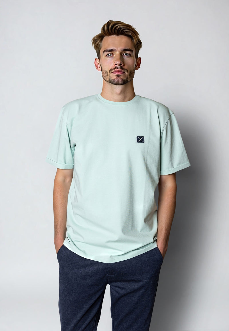 Clean Cut Copenhagen Basic organic cotton t-shirt T-shirts S/S Minty Green