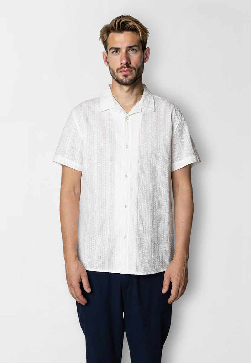 Clean Cut Copenhagen Bob shirt Shirts S/S White