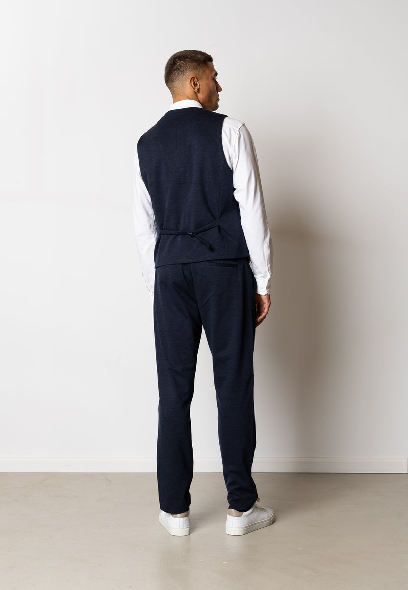 Clean Cut Copenhagen Brendon jersey waistcoat Vest Navy