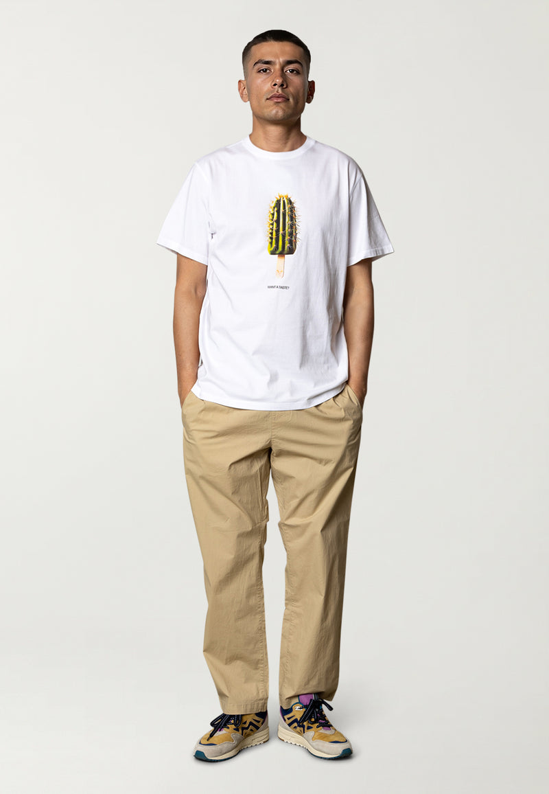 Fat Moose CACTUS ICE T-SHIRT T-shirts S/S White