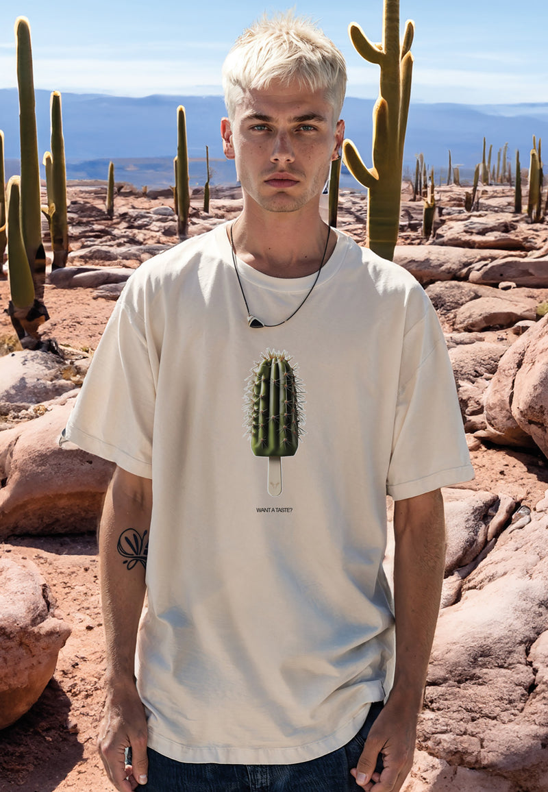 Fat Moose CACTUS ICE T-SHIRT T-shirts S/S White