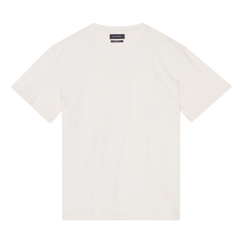 Clean Cut Copenhagen Calton cotton t-shirt T-shirts S/S Ecru