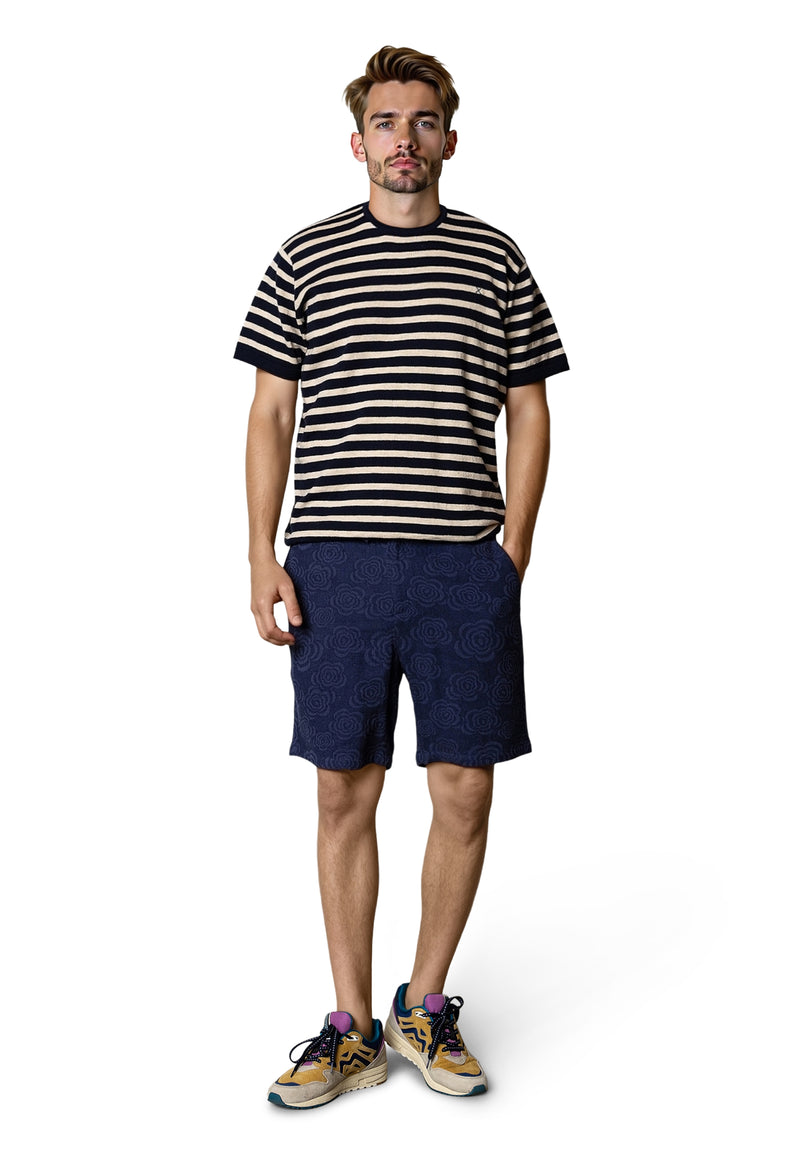 Clean Cut Copenhagen Carter flower shorts Shorts Navy