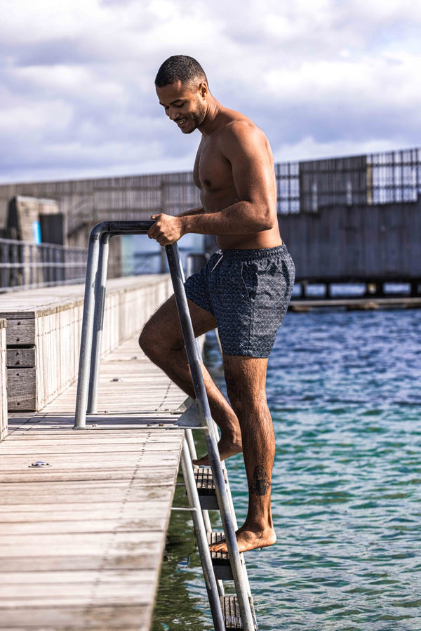 Clean Cut Copenhagen Clean Cut swim shorts Shorts Navy Fan
