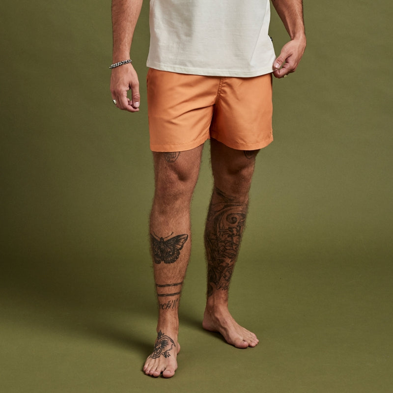 Clean Cut Copenhagen Clean Cut swim shorts Shorts Pale Orange