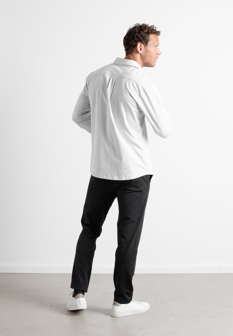 Clean Cut Copenhagen Clean formal stretch shirt Shirts L/S White
