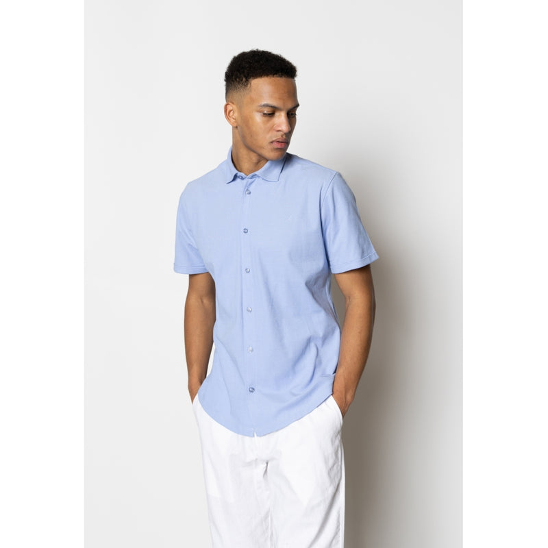 Clean Cut Copenhagen Clean formal stretch shirt Shirts S/S Light Blue