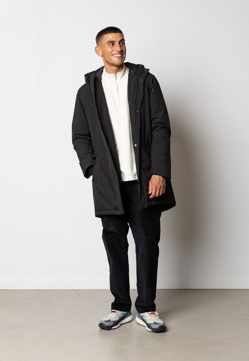 Clean Cut Copenhagen Cody tech parka Jackets Black