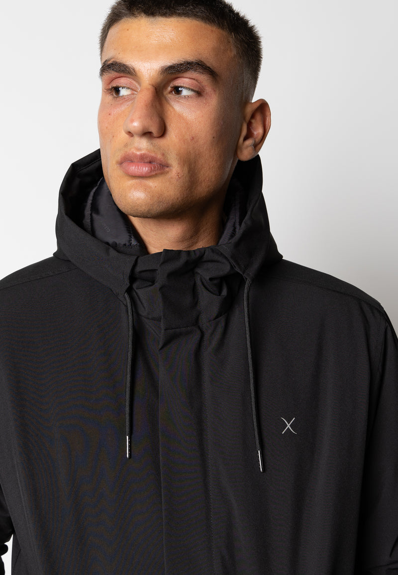 Clean Cut Copenhagen Cody tech parka Jackets Black