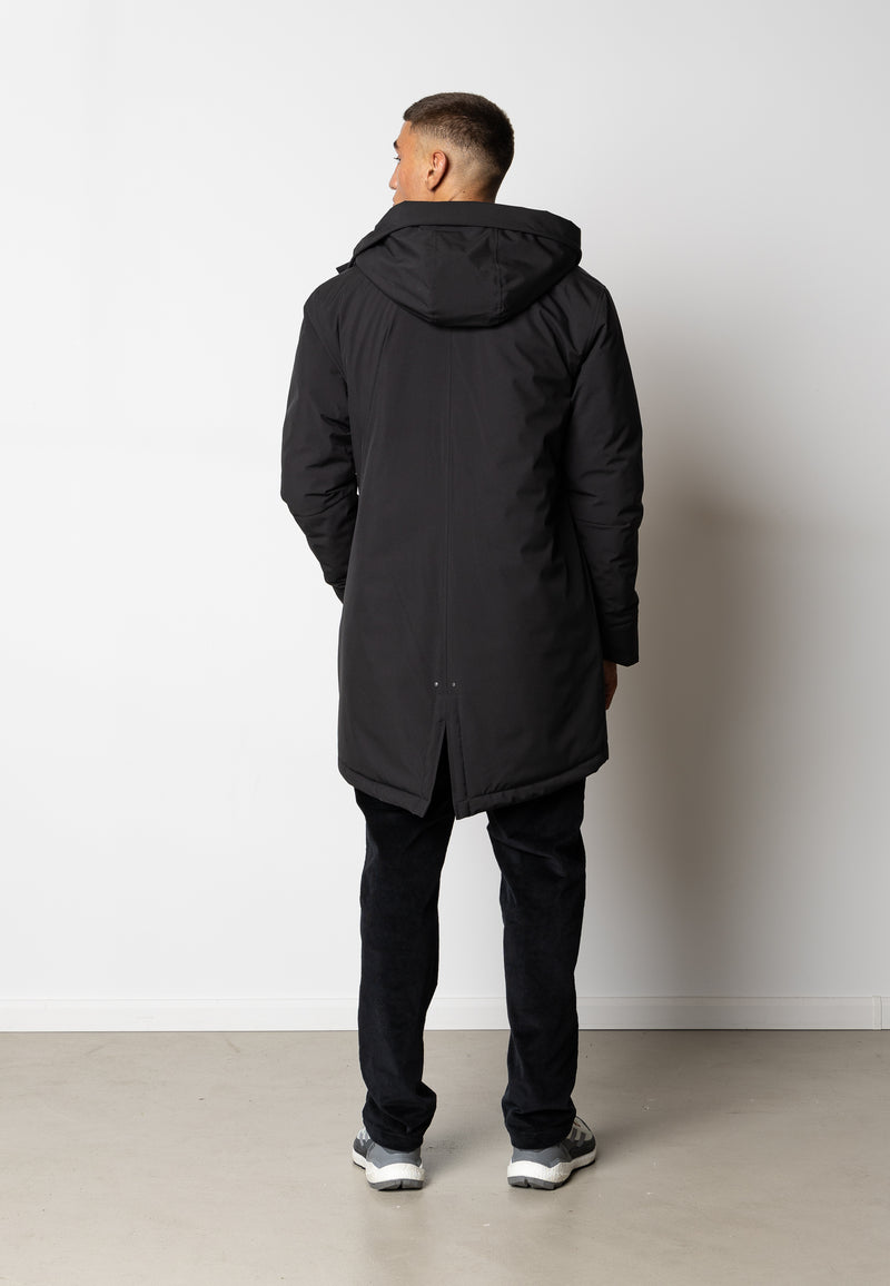 Clean Cut Copenhagen Cody tech parka Jackets Black