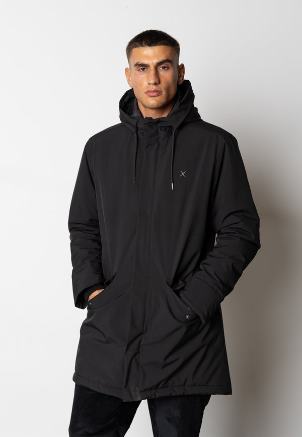 Clean Cut Copenhagen Cody tech parka Jackets Black