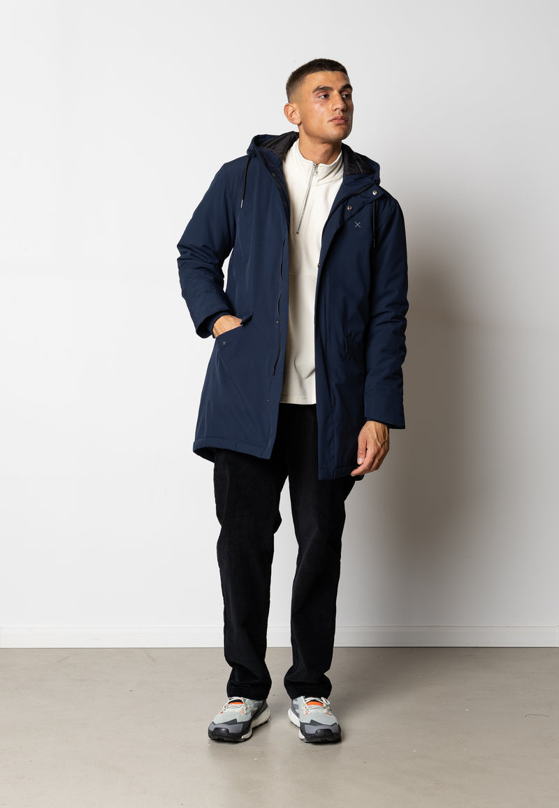 Clean Cut Copenhagen Cody tech parka Jackets Dark Navy