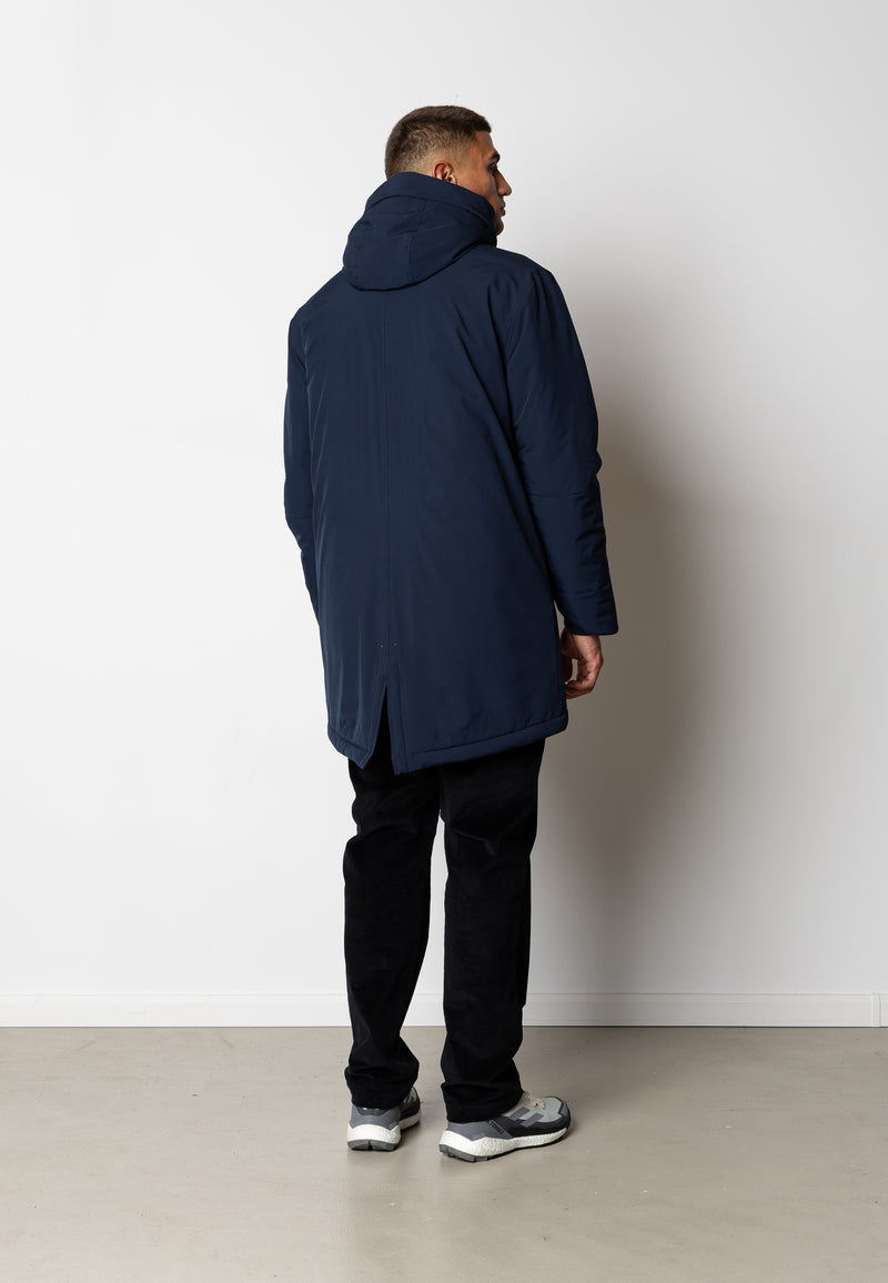 Clean Cut Copenhagen Cody tech parka Jackets Dark Navy