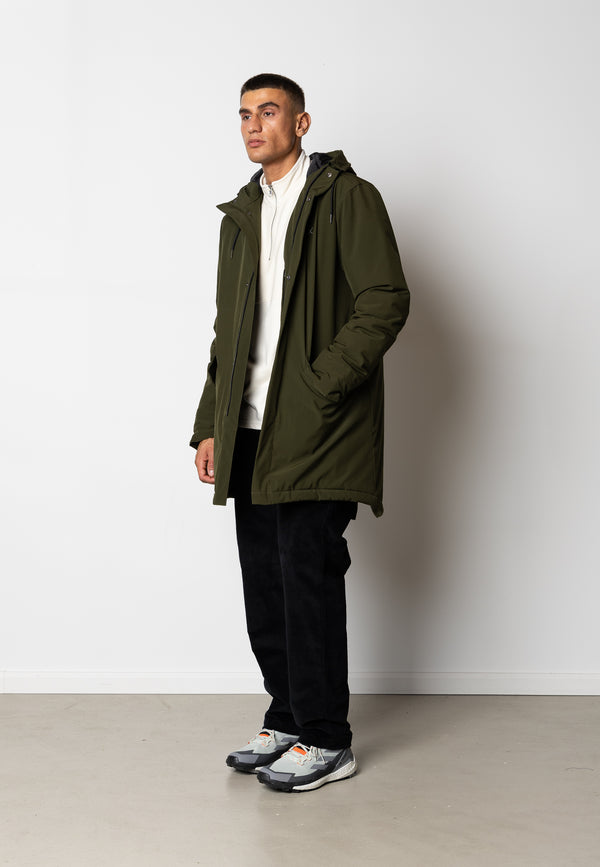 Clean Cut Copenhagen Cody tech parka Jackets Green