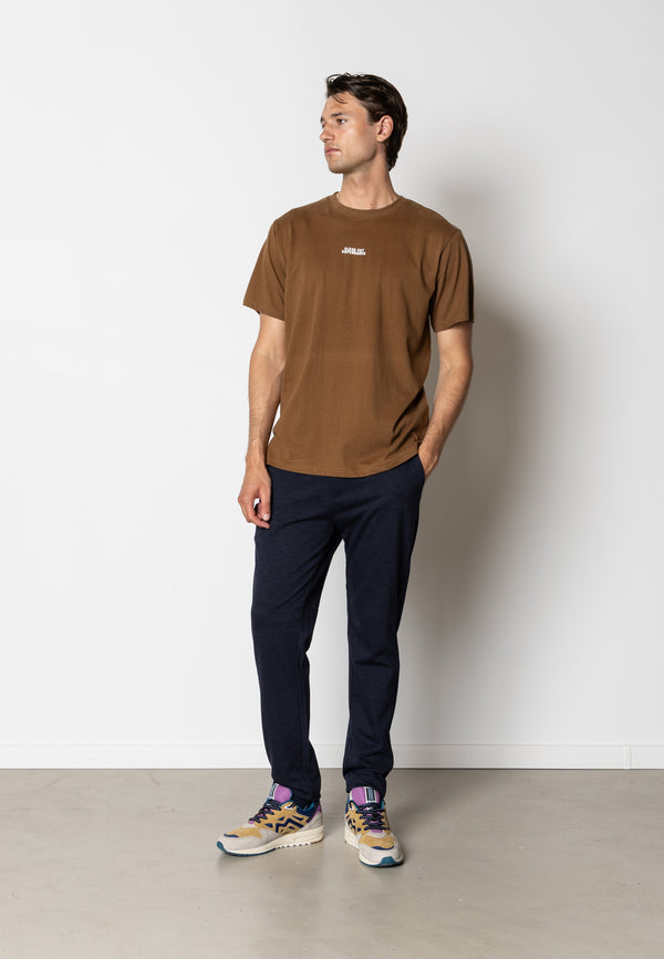 Clean Cut Copenhagen Cohen logo cotton t-shirt T-shirts S/S Brown