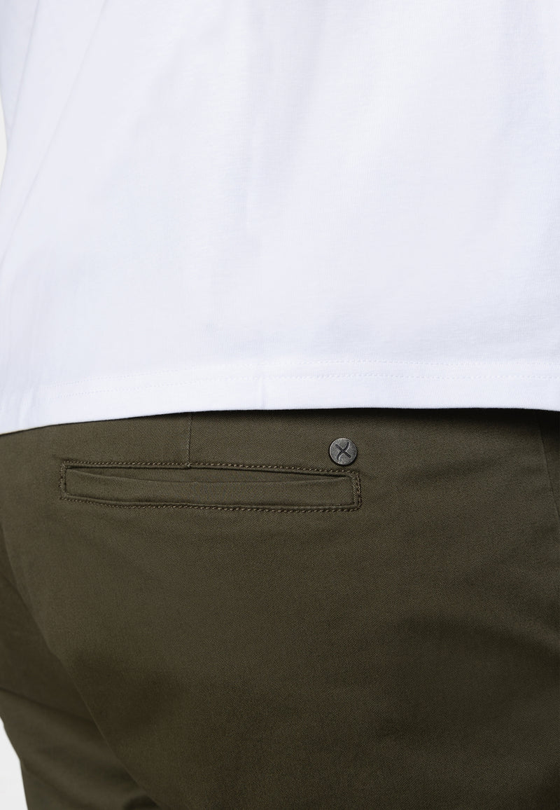 Clean Cut Copenhagen Copenhagen twill chinos Pants Army