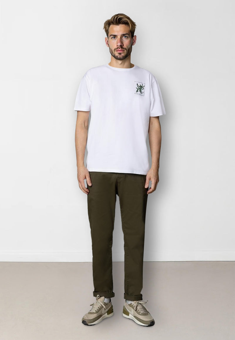 Clean Cut Copenhagen Cory organic cotton t-shirt T-shirts S/S White