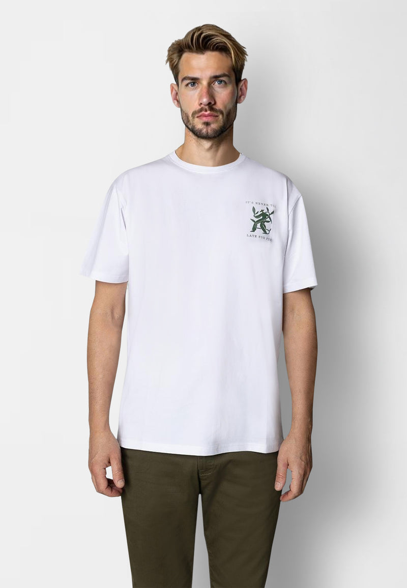 Clean Cut Copenhagen Cory organic cotton t-shirt T-shirts S/S White