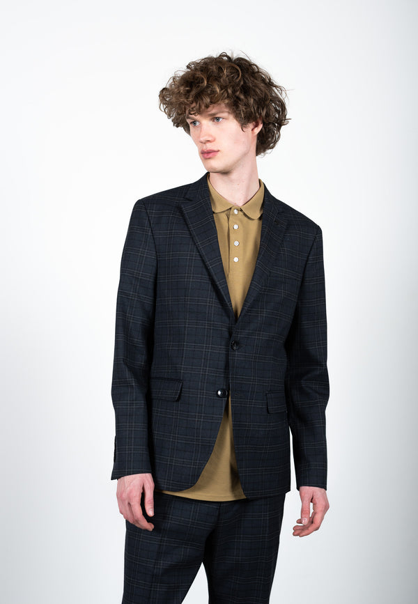 Clean Cut Copenhagen Dante XO blazer Blazers Dark Navy Check