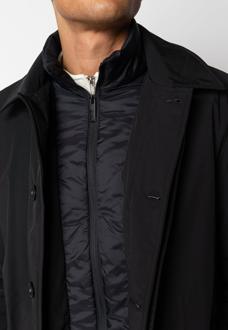 Clean Cut Copenhagen Emerson car coat Jackets Black