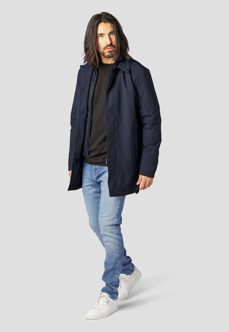 Clean Cut Copenhagen Emerson car coat Jackets Navy