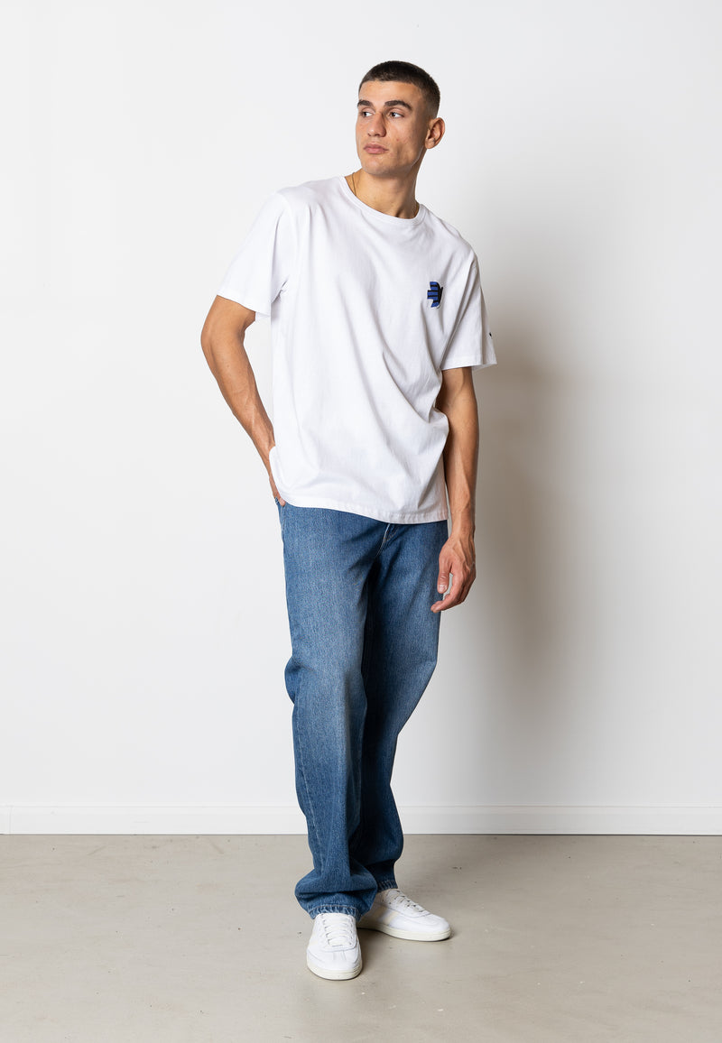 Fat Moose GUS COTTON T-SHIRT T-shirts S/S White