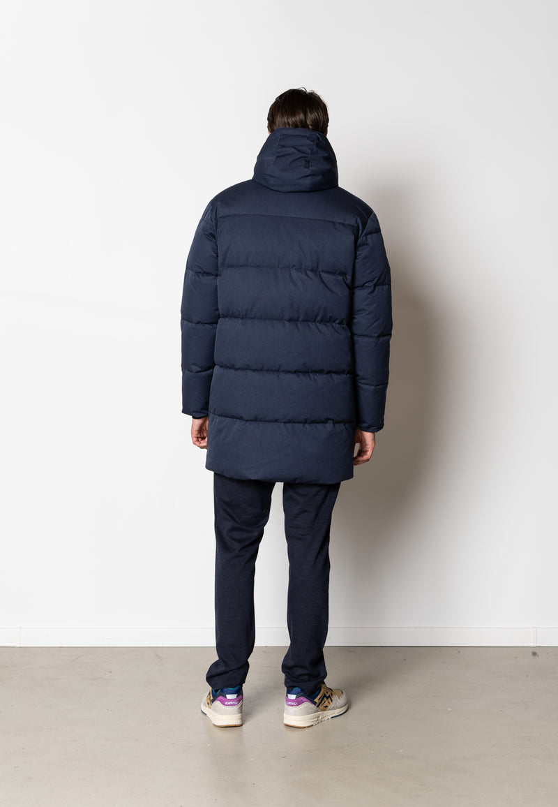 Clean Cut Copenhagen Gavin long puffer jacket Jackets Navy