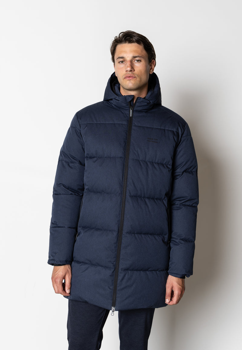 Clean Cut Copenhagen Gavin long puffer jacket Jackets Navy