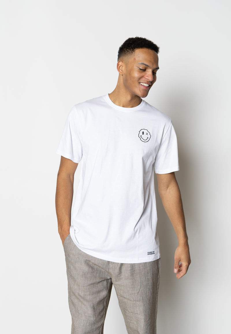 Clean Cut Copenhagen Gunnar organic t-shirt T-shirts S/S White