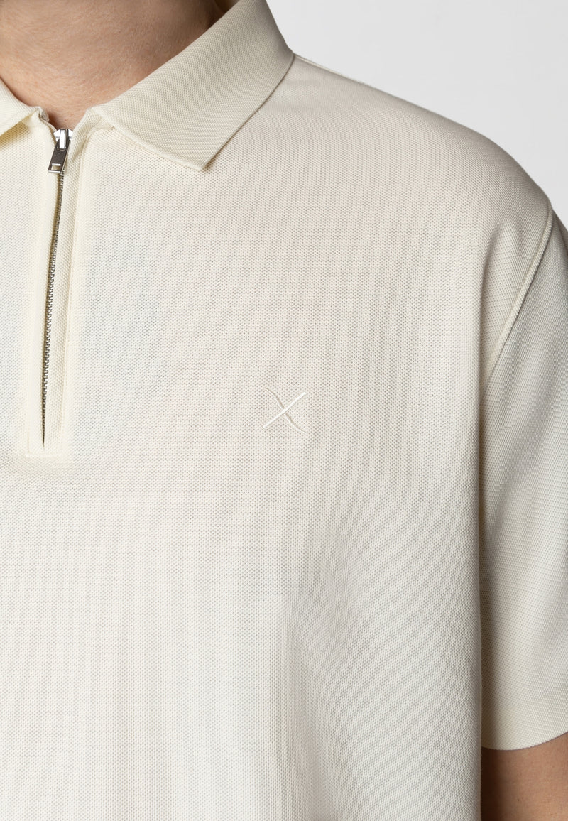 Clean Cut Copenhagen Joss seamless polo Polos Ecru