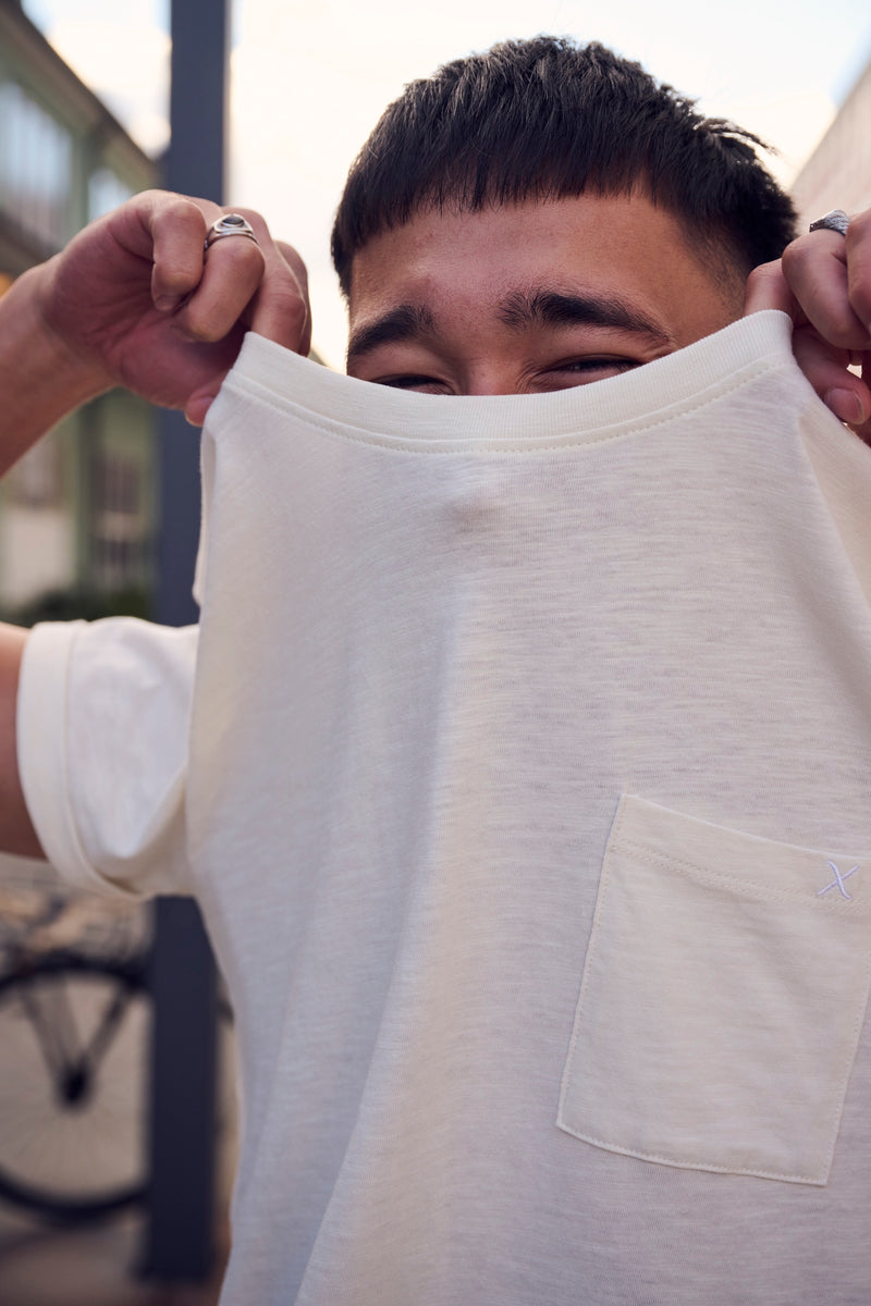 Clean Cut Copenhagen KOLDING ORGANIC T-SHIRT T-shirts S/S White