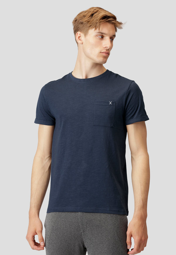 Clean Cut Copenhagen Kolding Organic cotton t-shirt T-shirts S/S Navy