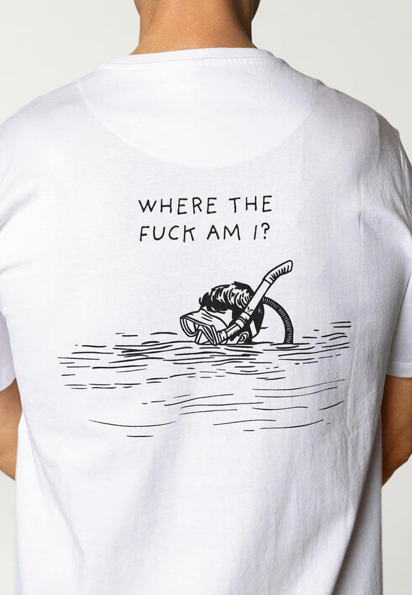 Fat Moose LOST T-SHIRT T-shirts S/S White