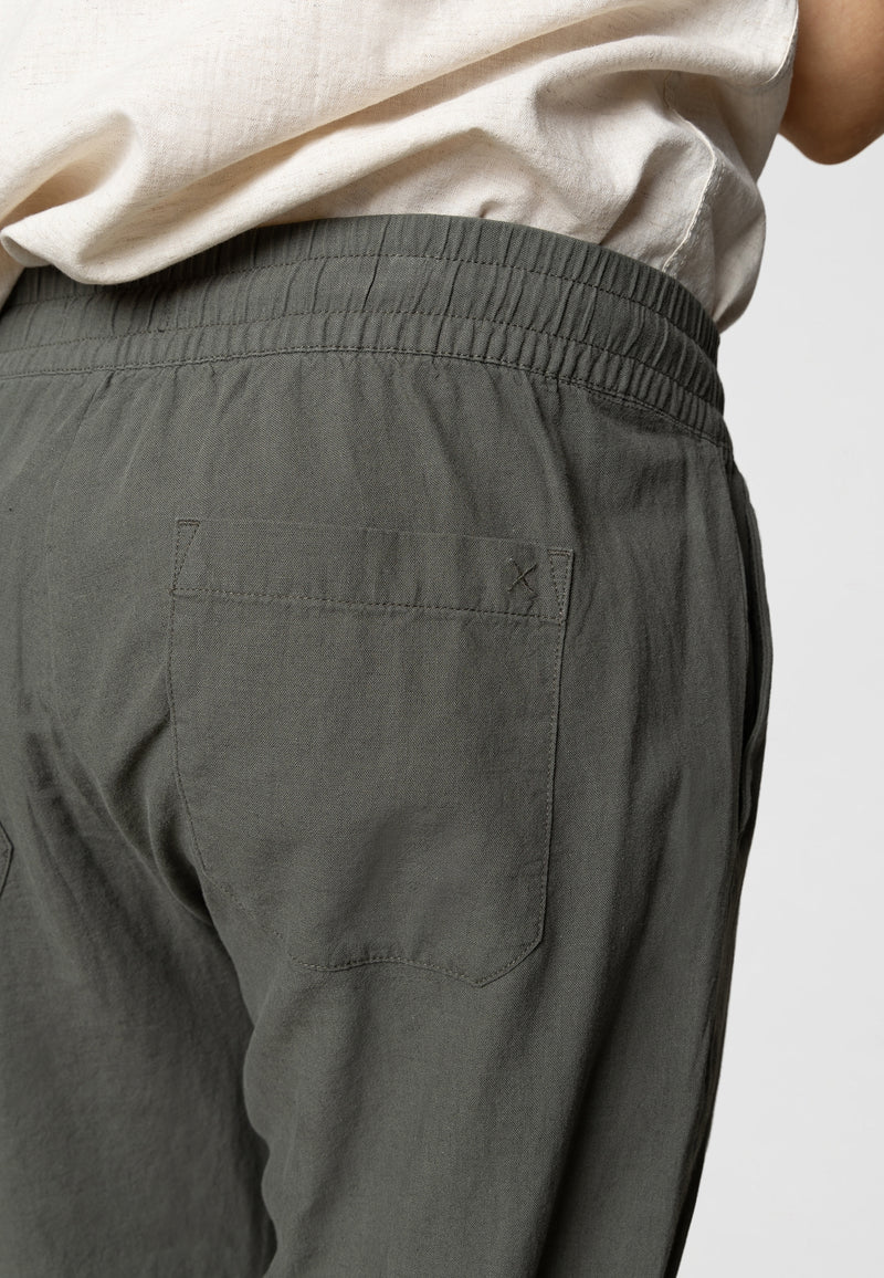 Clean Cut Copenhagen Luca cotton/linen pants Pants Army