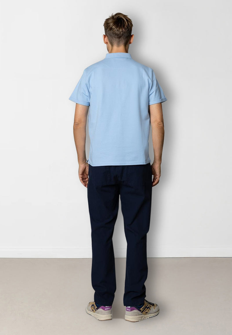 Clean Cut Copenhagen Luca cotton/linen pants Pants Navy