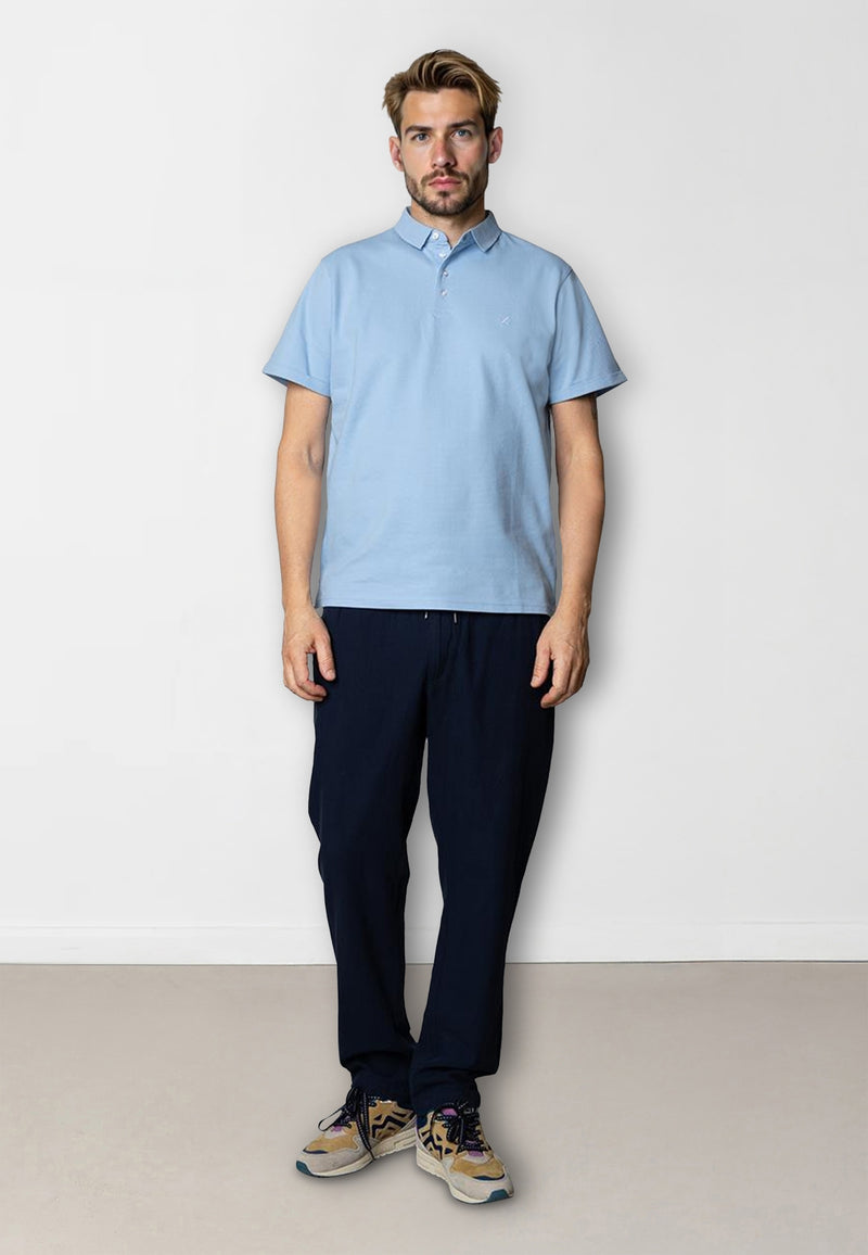 Clean Cut Copenhagen Luca cotton/linen pants Pants Navy