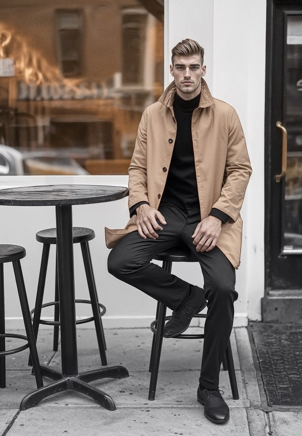 Clean Cut Copenhagen Martin coat Jackets Khaki