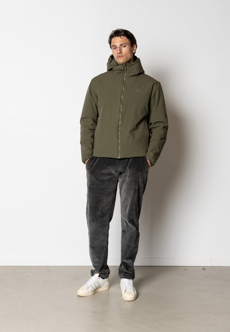 Clean Cut Copenhagen Mathias shell hood jacket Jackets Army