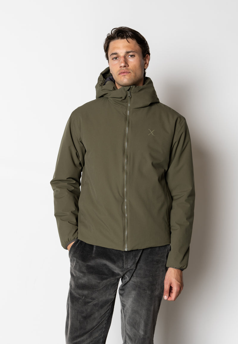 Clean Cut Copenhagen Mathias shell hood jacket Jackets Army