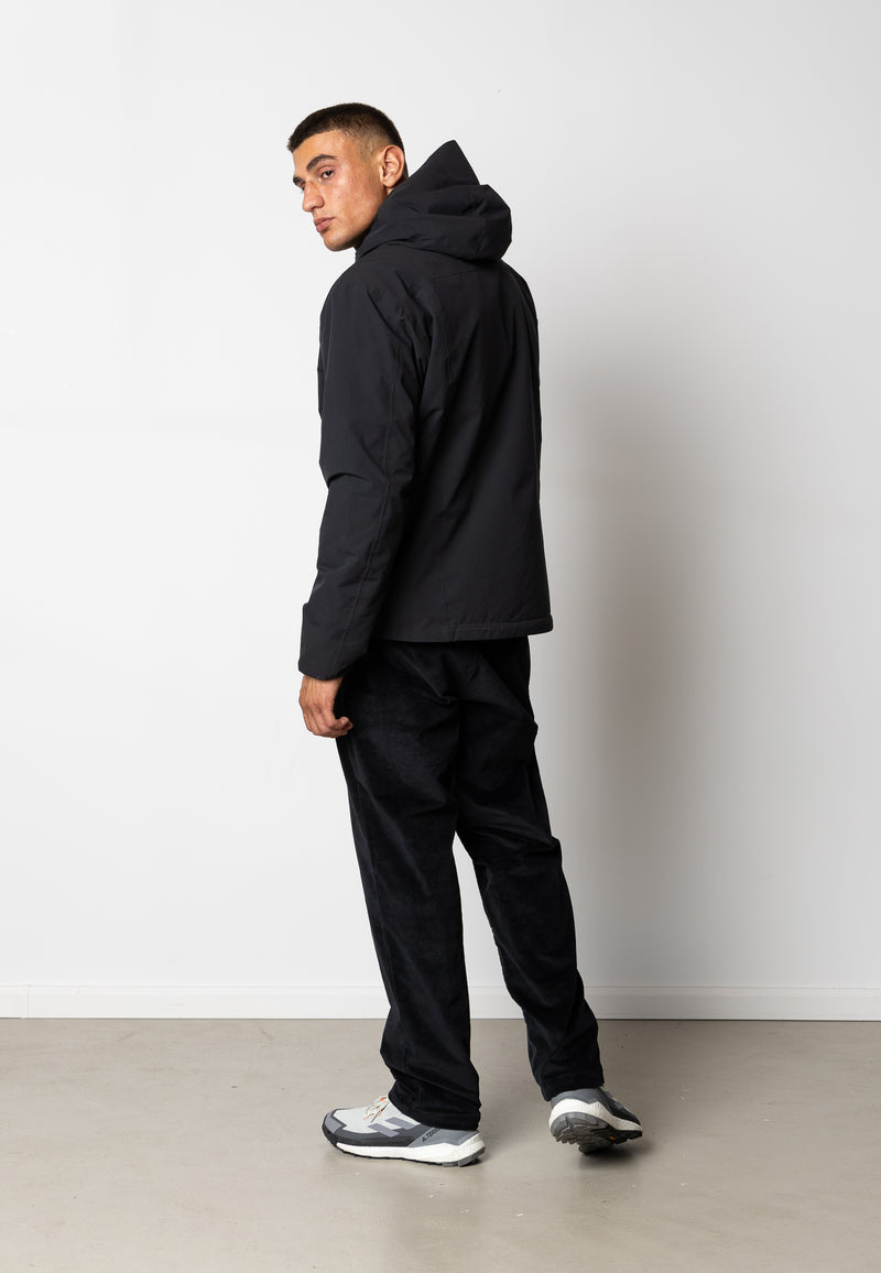 Clean Cut Copenhagen Mathias shell hood jacket Jackets Black