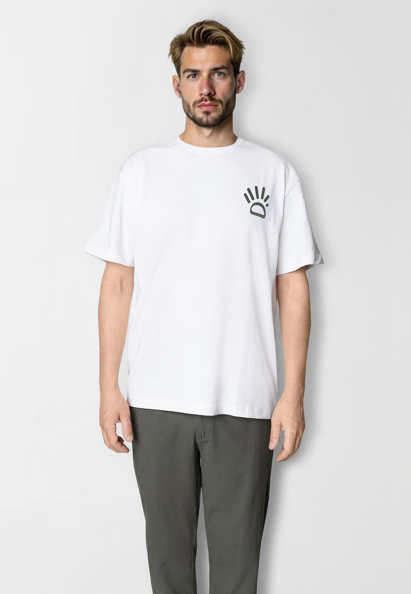 Clean Cut Copenhagen Micheal organic cotton t-shirt T-shirts S/S White